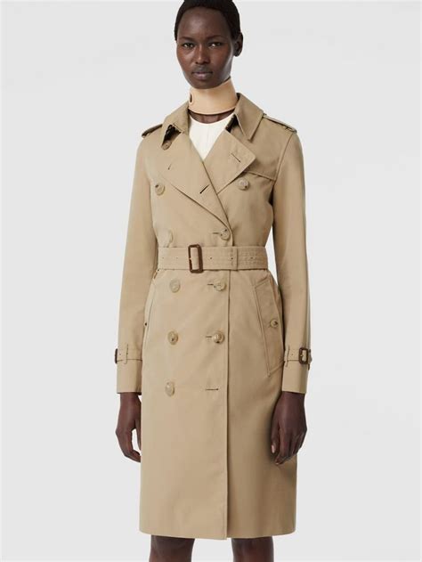 burberry trenchcoat honiggelb|burberry leather trench coat.